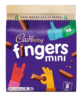 Cadbury Mini Fingers 115g