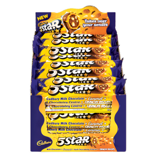 Cadbury Chocolate Bar 5-Star 48.5g Box of 32