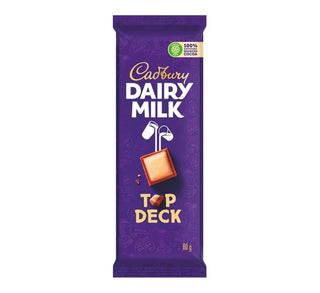Cadbury Slabs Top Deck 80g Box of 12