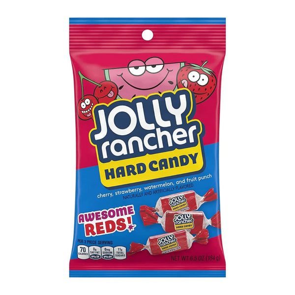Jolly Rancher Awesome Reds Peg Bag 198g