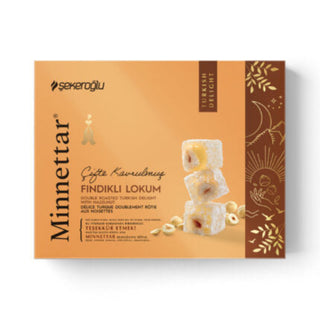 Minnettar Hazelnut Turkish Delight 300g