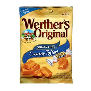 Werther's Original Creamy Toffees Sugar Free 80g