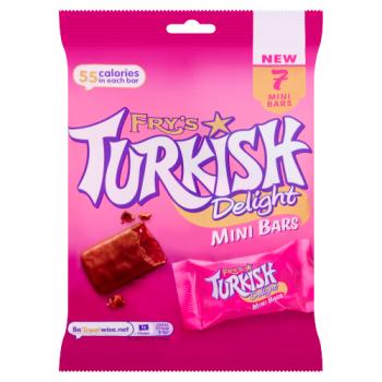 Fry's Turkish Delight Mini Bars 105g