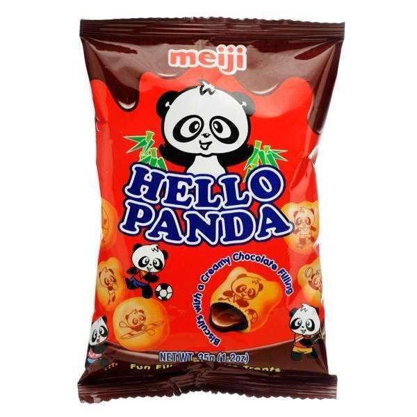 Meiji Hello Panda Chocolate Biscuits 35g