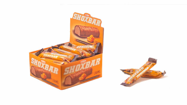 Tayas Shoxbar Caramel 15g Box of 24