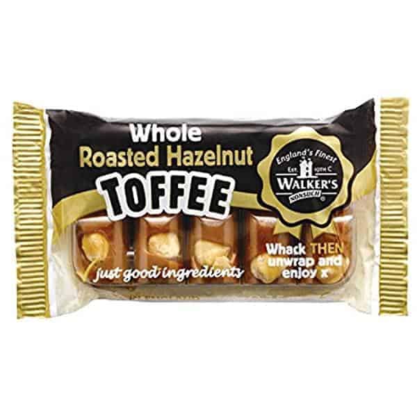 Walkers Roasted Hazelnut Toffee 100g