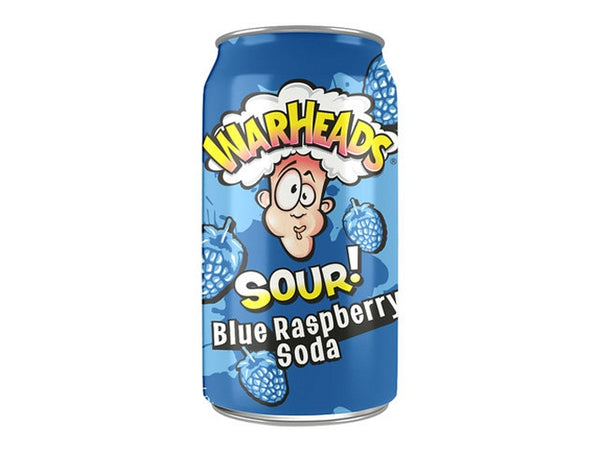 Warheads Soda Sour Blue Raspberry 355ml