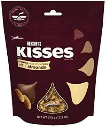 Hershey’s Kisses with Creamy Milk & Almonds 375g