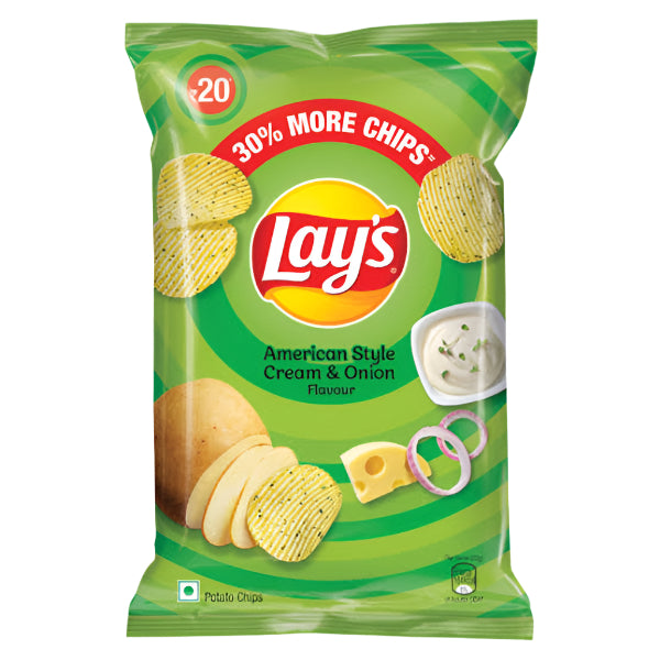 Lays American Style Cream & Onion 52g