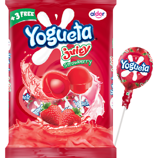 Yogueta Lollipops 48 in a pack