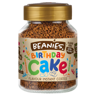 Beanies Birthday Cake Instant Coffee 50g