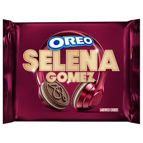 Selena Gomez OREO Cookies, Chocolate and Cinnamon Creme, Limited Edition 303g