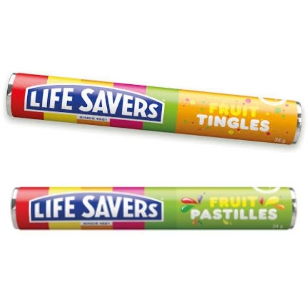 Lifesavers Rolls Combo 5 of each flavour (10 rolls in total Expiry 13 Feb 23)