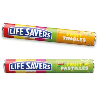 Lifesavers Rolls Combo 5 of each flavour (10 rolls in total Expiry 13 Feb 23)