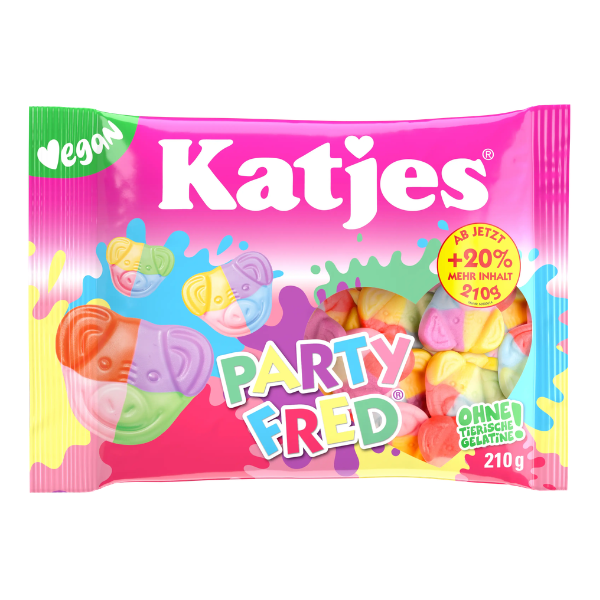 Katjes Party Fred Swedish Style 210g