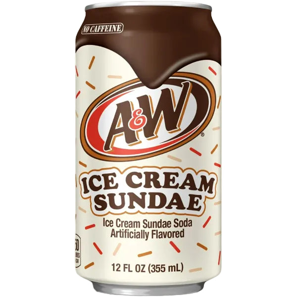A&W Ice Cream Sundae 355ml