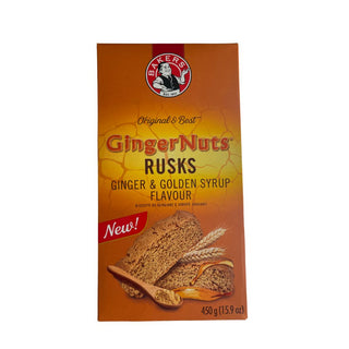 Bakers Ginger Nuts Rusks 450g