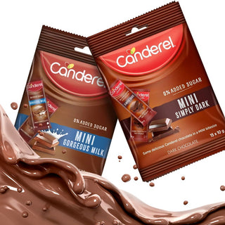 Canderel Mini Individually Wrapped Chocolates 15 x 10g