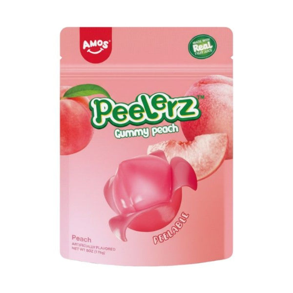 Amos Peelerz Gummy Peach 80g 