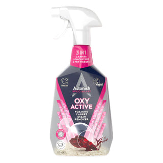 Astonish Oxy Active Foaming Carpet Stain Remover 750ml