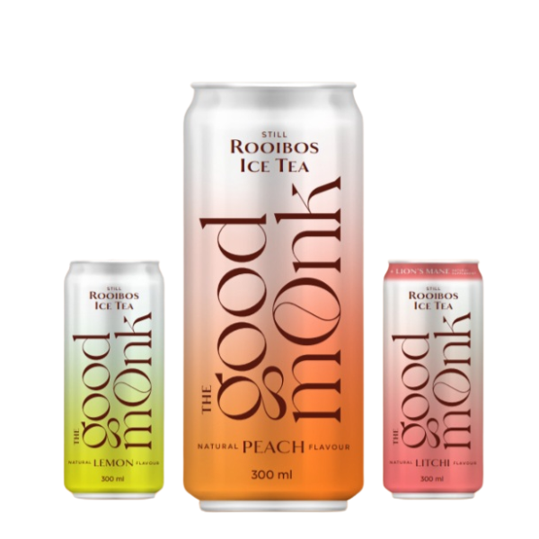The Good Monk Rooibos Ice Tea 300ml Pack of 6