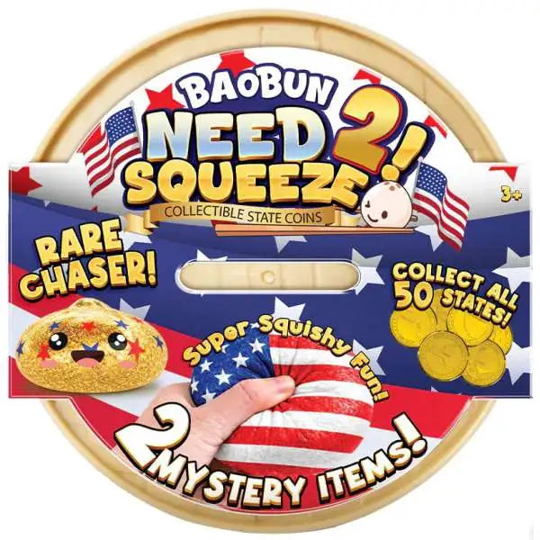 Bao Bun Dumpling Need 2 Squeeze Happy Birthday America Mystery Pack Token