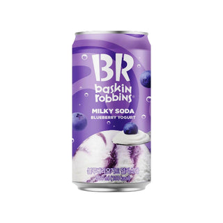 Baskin Robins Blueberry Yogurt Mily Soda 350ml