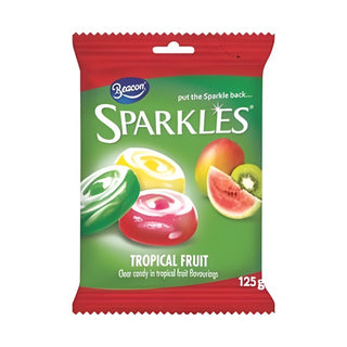 Beacon Sparkles Tropical Fruit 125g 
