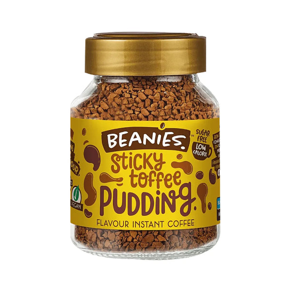 Beanies Sticky Toffee Pudding Instant Coffee 50g