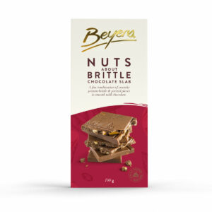 Beyers Nuts About Brittle Chocolate Slab 100g