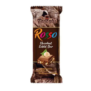 Beyoglu Rosso Hazelnut Milk Chocolate Bar 80g