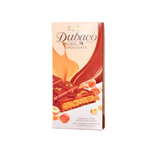 Beyoglu Dubaco Dubai Chocolate Milk Chocolate with Kadayif & Hazelnut Cream 200g