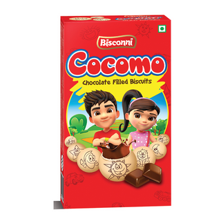 Bisconni Cocomo Strawberry Filled Biscuits 16g