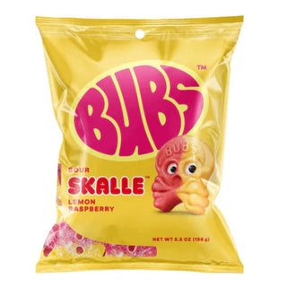 Bubs Swedish Candy Sour Lemon Raspberry 156g