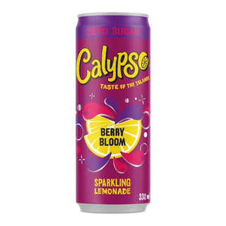 Calypso Berry Bloom Sparkling Lemonade Zero Sugar 330ml
