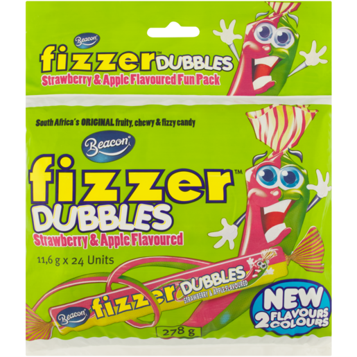 Beacon Fizzers Assorted 24s 200g