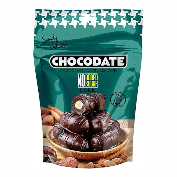 Chocodate Dark No Added Sugar 70g