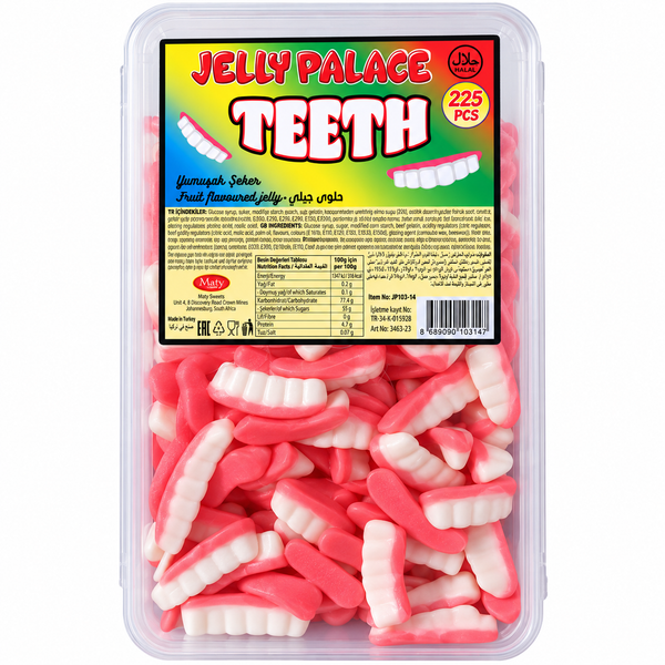Jelly Palace Teeth Tub of 225
