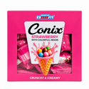 Boom Conix Cones With Colourful Beans Pack of 50 Strawberry