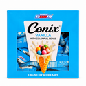 Boom Conix Cones With Colourful Beans Pack of 50 Vanilla