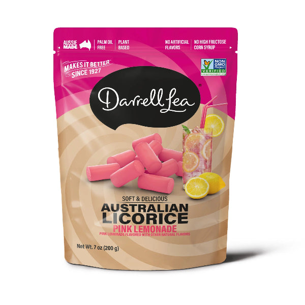 Darrell Lea Pink Lemonade 200g