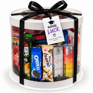 Exam Wellness Pack - Kinder, red bull, Nestle milo, bueno, herrs, oreos
