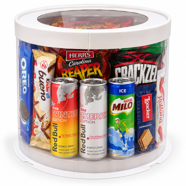 Exam Wellness Pack - Kinder, red bull, Nestle milo, bueno, herrs, oreos