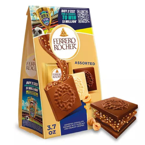 Ferrero Rocher Squares Assorted 105g 