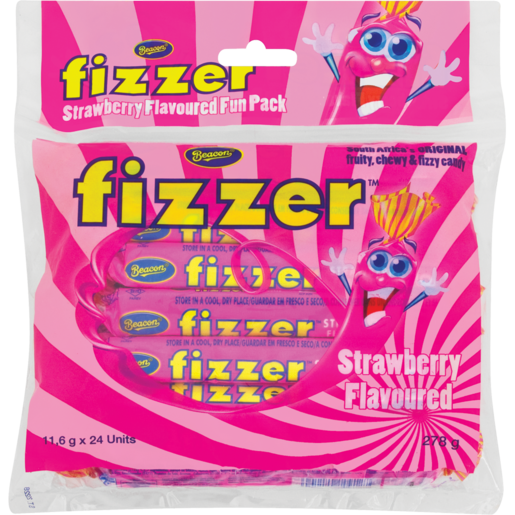 Beacon Fizzers Assorted 24s 200g