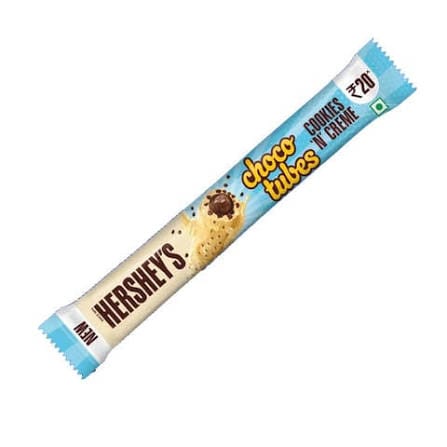 Hersheys Choco Cookies & Cream Tubes 21g