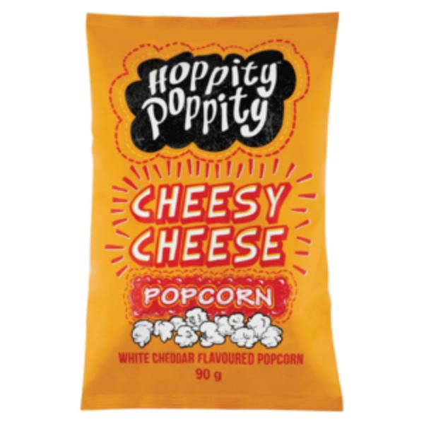 Hoppity Poppity Cheesy Cheese Popcorn 90g