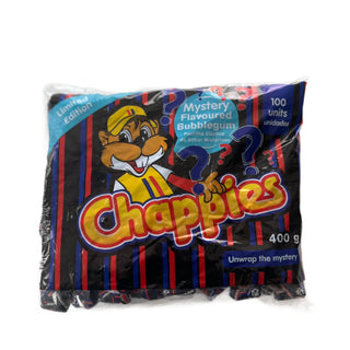 Chappies Mystery Flavoured Bubblegum (NEW LIMITED EDITION) Pack of 100 400g