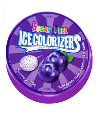 Are your taste buds feeling a little blue? Colours 'em right up with Ice Colorizers Gum Grape Sugar Free 16g! This powerful little packet packs a big burst of fruity grape flavour with none of the sugar. So go ahead, add a little flavour to your day! (And a little colour too!)Ice Colorizers Grape Sugar Free 16g