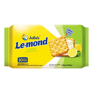 Julies Le-Mond Lemon Puff Sandwich 170g